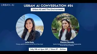 Urban AI and The Environment - Urban AI Conversation #24