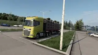 VR | ETS2 | Test SnowyMoon - ETS2 1.57 | RTX5080 | Pimax Crystal Light