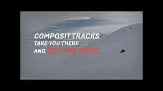 Composit T320 Snowmobile track test in Northern Ontario