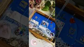 Whatsapp 8610762962 Baby things Resin frame 😍✨️😇 #babythings #preservation  #resinart #shorts