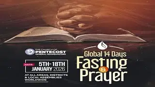 Global 14 Days Fasting & Prayer Day 10 | “The Holy Spirit Will Come Upon You” | Bomso Worship Center