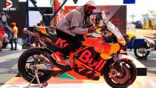 KTM RC16 MotoGP Bike Walkaround Review #DinosVlogs