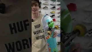 I skated a Rare Santa Cruz Pokemon Skateboard #pokemon #pok&eacute;mon #skating