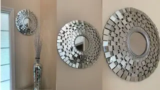 Glam Wall Mirror DIY || Super Easy & Affordable