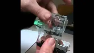 Ricoh copier refilling staples
