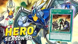 Ranked Ladder Getting Mogged by HERO - Yu-Gi-Oh! Master Duel