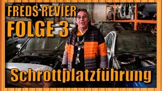 Schrottplatzrundgang bei Fred (Halle platzt aus allen Nähten) I Freds Revier Folge 3