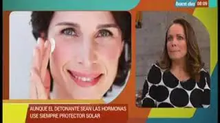 Manchas en el rostro por cambios hormonales