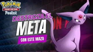 ESTE MAZO NO ES NORMAL 😱 | Espeon EX DOMINA Pok&eacute;mon TCG Pocket
