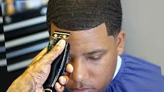 HAIRCUT: Edge up/Taper/Crispy Line on  360 Waves HD