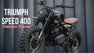 Triumph Speed 400 Custom | &ldquo;Diabolus Tracker&rdquo;