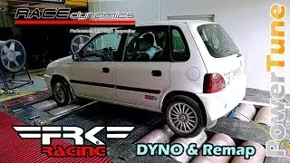 Dyno & Remap on a NA Suzuki Zen | POWERTUNE ECU | RACE DYNAMICS | FRK RACING