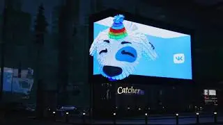 ВКонтакте &ndash; 15 лет (промо-ролик соцсети на 3D медиа-фасаде)