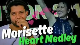 Singer Reacts to Morissette - Heart Medley | she performed it on my birthday!!