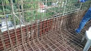 Over head Water tank reinforcement details