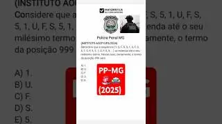 Concurso PP-MG 2025 🚨 | Pol&iacute;cia Penal de Minas Gerais
