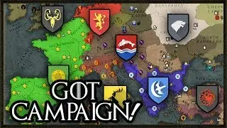 NEW Game Of Thrones Campaign Mod - Total War: Attila Gameplay