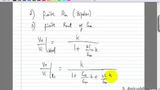 19 - Feedback Theory (control) - 4; Introuction to Operational amplifier (opamp)