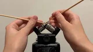 ASMR Very Intense Ear Cleaning with Wooden Ear Picks (Zoom H6 Mic)