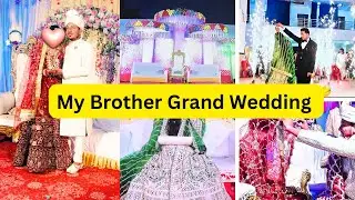 My Brother&rsquo;s Grand Wedding Vlog | Indian Desi Wedding VLOG 2026 | Indian Haldi Function| #wedding 