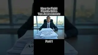 How to Fight Florida Sales Tax Assessments (Part 1) #Florida #audit #salestax #assessment #fight
