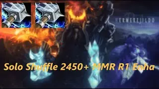 Solo Shuffle (2450+ MMR) - Rank 1 Enha Shaman - WoW Dragonflight Season 1 PvP