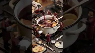 Tiny Chefs Make the Perfect Mulled Wine? | Miniature Cooking #MiniatureCooking #StopMotion #shorts