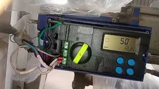 ABB SMART Positioner How to Auto Calibration.