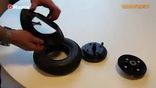 Tyre and inner tube replacement on a Razor Power Core E100