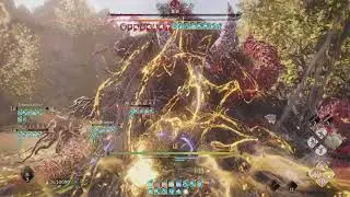Wo Long: 4 elements East Father EXTREME combo madness against NG4 Bull, see that health bar too
