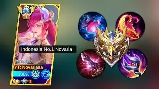 TOP 1 NOVARIA RECOMMENDED ONE HIT BUILD & EMBLEM 2026😱🔥 | GLOBAL NOVARIA 1 HIT BUILD 2026 MLBB