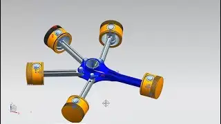 Design of Radial Engine sub assembly in NX software ⚙️class-6⚙️ NX tutorials.