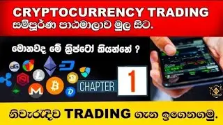 Crypto Trading Sinhala Lesson 1 | Free Cryptocurrency Course for Beginners in Sinhala