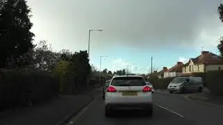 Driving On St Peter's Drive, Bath Road, Commandery Road & Sidbury, Worcester, England