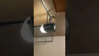 Creaky garage door opening sound - (my landlord needs to fix it)