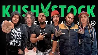 Da Kid Clutch, Fly Boogy, Milian250K, WhyDBee, K. Capri, 10Twnty4 of PDH Music Ent at Kushstock