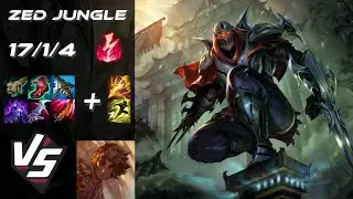 JUNGLE Zed vs Taliyah - EU Grandmaster Patch 25.S1.7