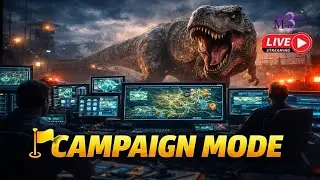 🔴Dinosaur பண்ணை LIVE 😍 | | Dinosaurs Escaping 😱 | Park Management | &ldquo;CAMPAIGN MODE&rdquo; Day 02