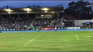 THE COVE AWAY | SOUTH MELBOURNE FC vs SYDNEY FC | CHANTS, SONGS AND ATMOSPHERE | 11/10/17