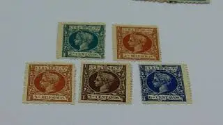 Group Of Old Cuba Stamps