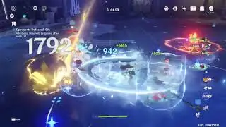 Exploring inazuma and farming diluc mats AR46 eu Genshin impact