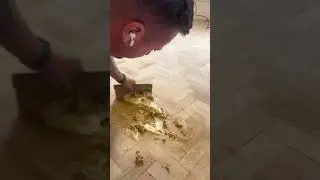 Заполнение паркета елочкой с помощью наполнителя Pall X Filler
