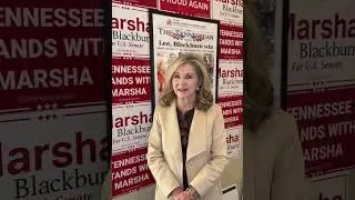 Christmas wishes to Fayette County Republican Women from Senator Marsha Blackburn.