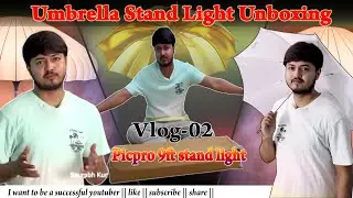Picpro Umbrella Light For Studio 2025 || 9 feet Light Stand || Picpro studio light ||