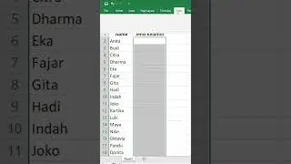 Cara Buat Dropdown list di excel dengan cepat #tipsexcel #belajarexcelgratis