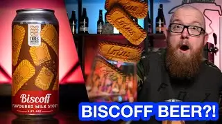 Can you put Biscoff Biscuits in beer? FIND OUT [Three Brothers Biscoff Milk Stout Beer Review]