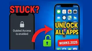 iPhone застрял в одном приложении? Как выйти из режима гид-доступа и разблокировать все приложения