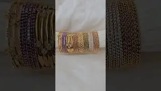 CZ Stone Bangles! For more designs visit our shop.southindiajewels.com