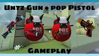 Untz Crackshot and Pop Pistol Gameplay | ShellShockers