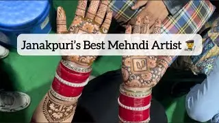 Best Mehndi Artist in Janakpuri😍 | Bridal Mehndi That Went VIRAL! #viral #dailyvlog #trending #like 